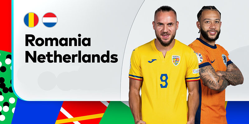 Soi kèo trận đấu Romania vs Hà Lan chi tiết